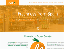 Tablet Screenshot of frutasbeltran.com
